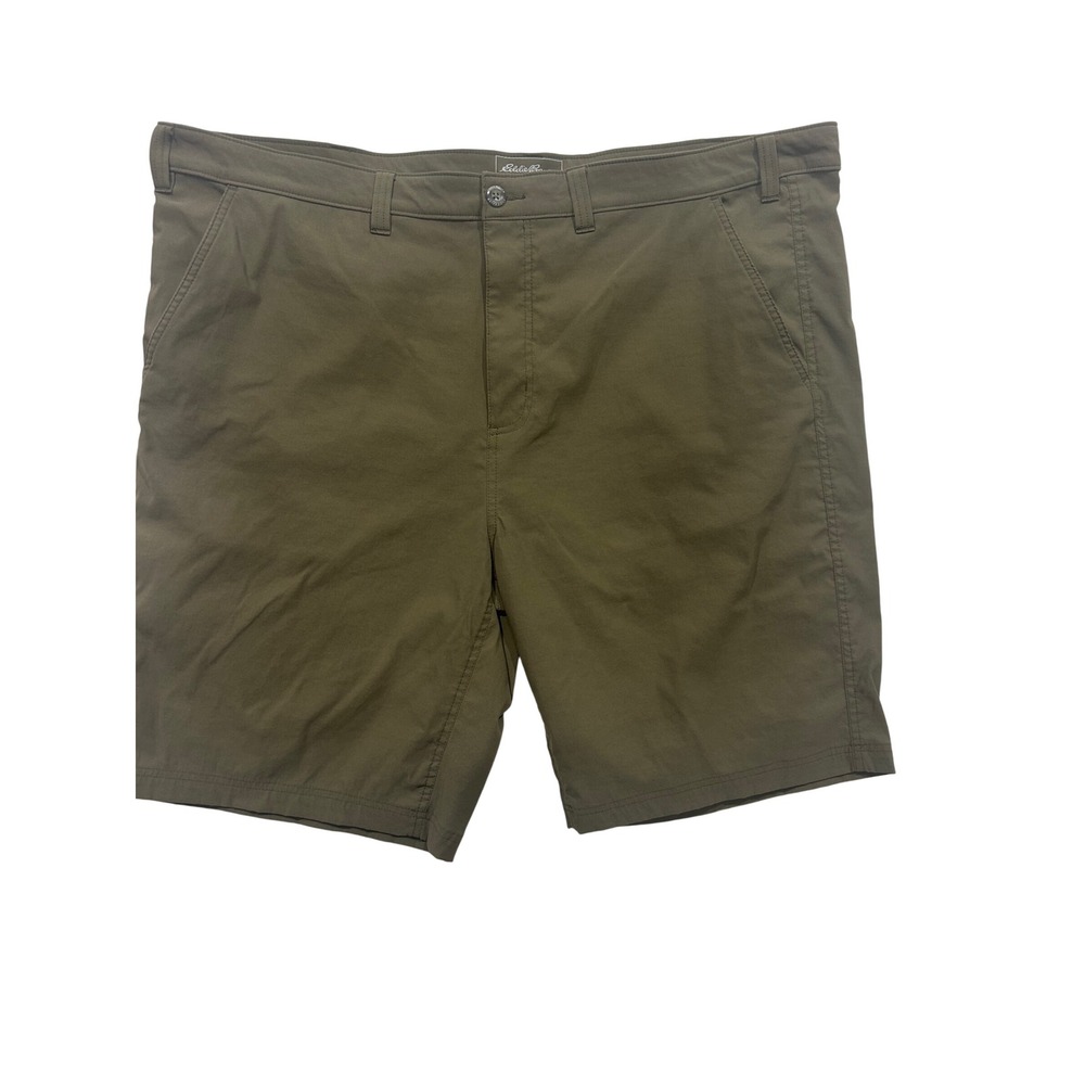 Eddie Bauer Travex‎ Mens Shorts Size T46 Olive Green Outdoor Casual 
(709)